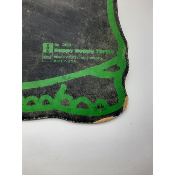 Vintage IDEAL School Supply Happy Hoppy Turtle Chalkboard Teacher Core USA - Picture 8 of 10